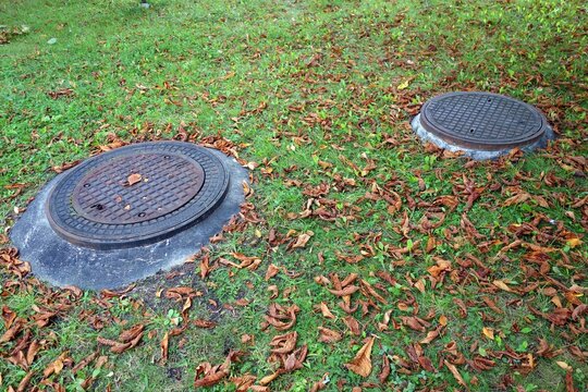 Manholes , inlets of the septic tank , sewer