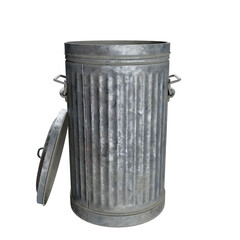 Trash can 3d render