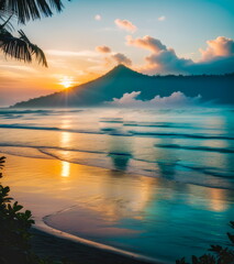 Bali Beach Island Scene