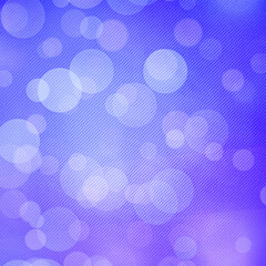 Blue bokeh square background for Banner, Poster, celebration, event and various design works