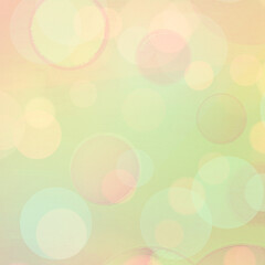 Green bokeh square background for Banner, Poster, celebration, event and various design works