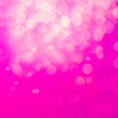 Pink bokeh square background for Banner, Poster, celebration, event and various design works