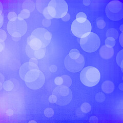 Blue bokeh square background for Banner, Poster, celebration, event and various design works