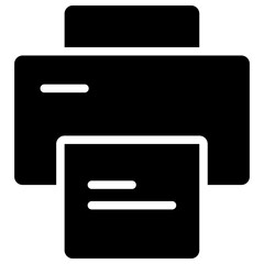 printer solid icon