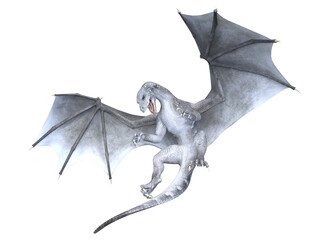 ドラゴン　3DCGレンダリング