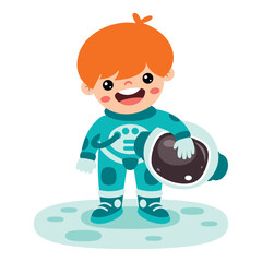 Space Concept With An Astronaut