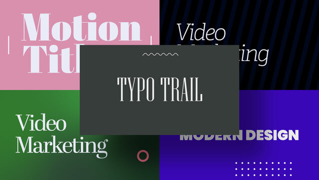 Playful Text Variations | Animated Titles with Control Panels