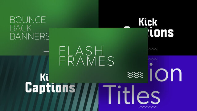Muted Text Styles | Animated Titles with Control Panels