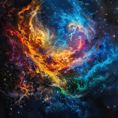 Eternal Cosmos Sempiternal Galaxy Nebula