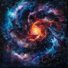 Eternal Cosmos Sempiternal Galaxy Nebula