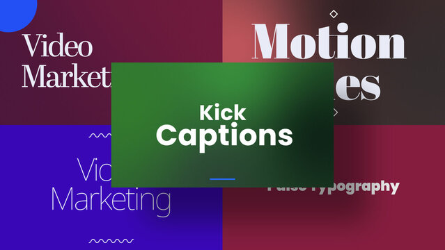 Layered Text Compositions | Animated Titles with Control Panels