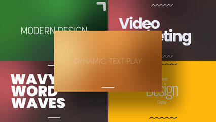 Informative Text Titles | Animated Titles with Control Panels
