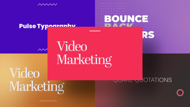 Depth Text Impressions | Animated Titles with Control Panels