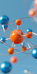 Modelo Atômico com Elétrons em Rotação