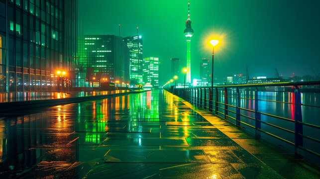 view of the city d&uuml;sseldorf medienhafen