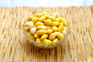 Boiled ginkgo nuts, ginkgo seeds