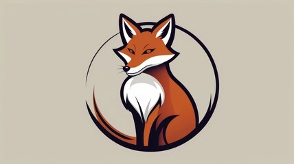 Fox illustration for logo