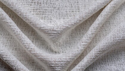 linen canvas background in superlative white color as part of your design project seamless panoramic texture