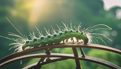 pergola caterpillar in nature