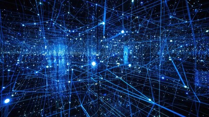 Matrix of computing sparks and nodes
