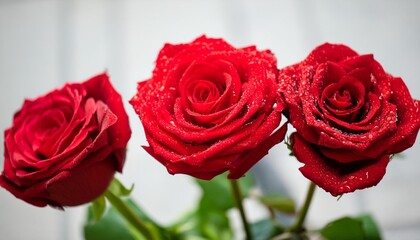 red roses give a cold feeling when they are touched by horror
