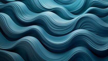 pattern with waves background