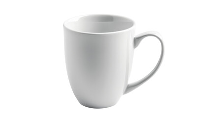 Fototapeta premium White ceramic mug 