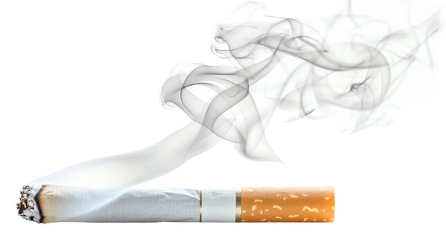 Smoking cigarette