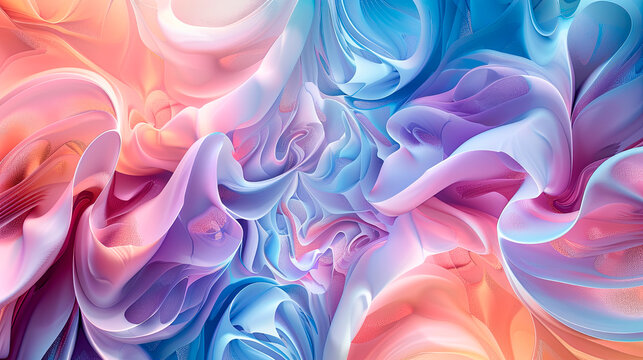 Soothing abstract background of soft and pretty colors