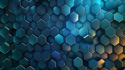 abstract hexagon background