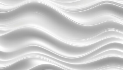 background seamless subtle white glossy soft waves transparent background texture overlay abstract wavy embossed marble displacement bump or height map simple panoramic banner generative ai