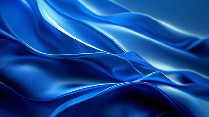 Magnificent blue beauty. Satin waves. ideal for various situations. A hint of the sea.