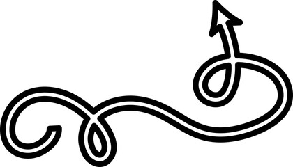 Hand drawn arrows for your business and education design