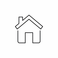 home house estate building icon