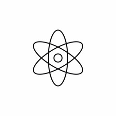 atom molecular chemistry science icon