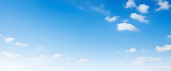 Naklejka na ściany i meble clouds in the sky with a blue sky