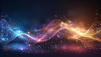 Fototapeta premium Colorful gradient fluid flow smoke in mesh colorful ink, abstract background with the colorful mesh color with dots, modern background in gradients glowing color smoke of the texture