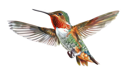 Obraz premium Hummingbird in Flight