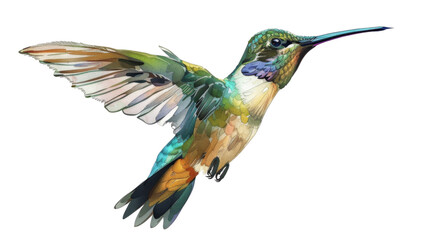 Fototapeta premium Hummingbird in Flight