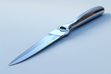 a scalpel against a clear background