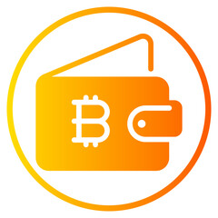 wallet gradient icon