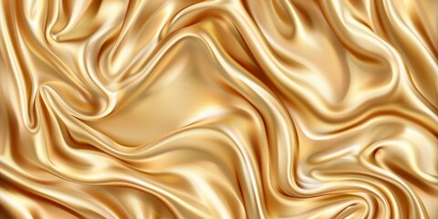 Fototapeta premium Golden shiny background texture. Gold metal foil texture. Beautiful luxury background