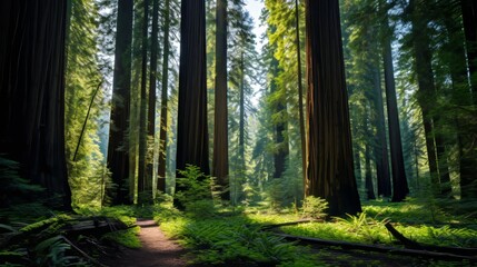 Fototapeta premium path in the forest.