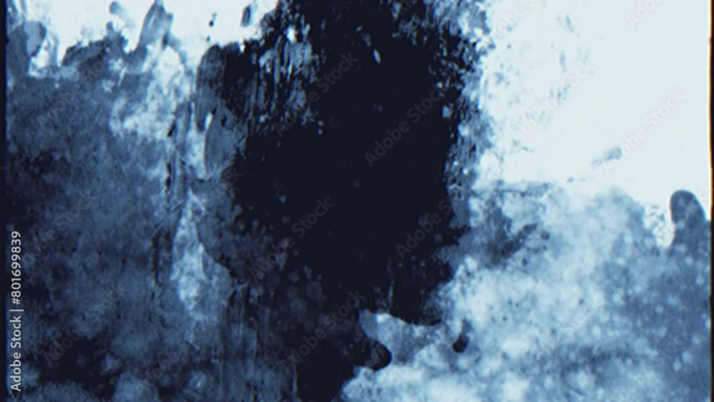 Aufkleber grunge textured images in fast loop motion background