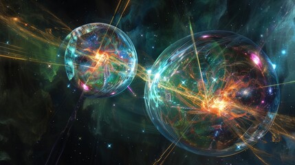 Spheres of light in the cosmos