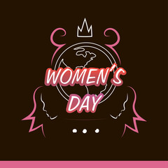 postcard for women's day
