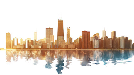 Fototapeta premium Chicago skyline