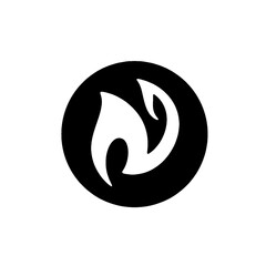 Fototapeta premium Natural tree logo, Natural tree logo or icon with white background