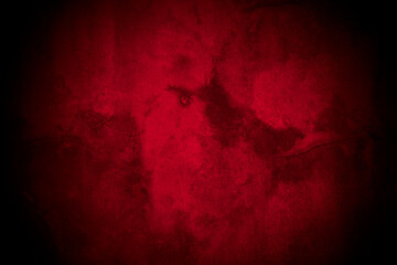 Old wall texture cement black red  background abstract dark color design are light with white gradient background.