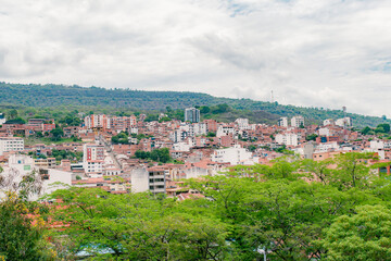 Obraz premium landscape of san gil santander city